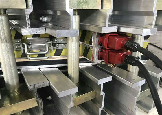 Vulcanizador de banda transportadora de goma móvil con ruedas, temperatura 0-200 Celsius, equipo portátil para mantenimiento de cintas transportadoras